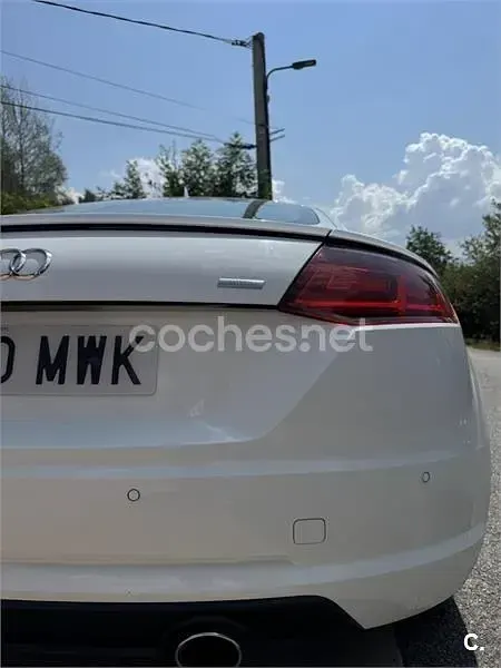 Usado Audi TT S-Line 184 CV (135 kW) 2016 Blanco Coupe