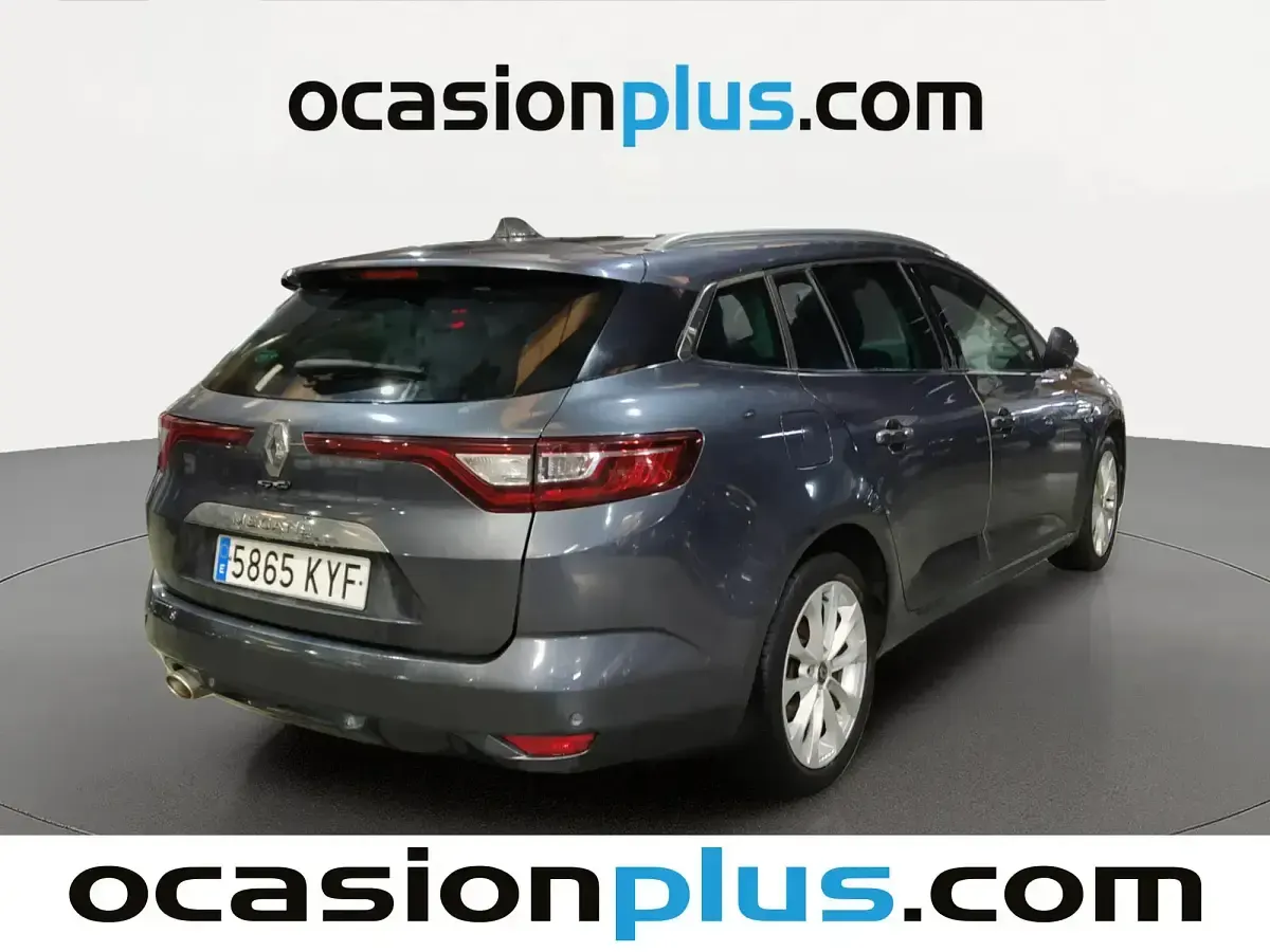 Usado Renault Mégane GrandTour Zen 140 CV (102 kW) 2019 Azul Familiar