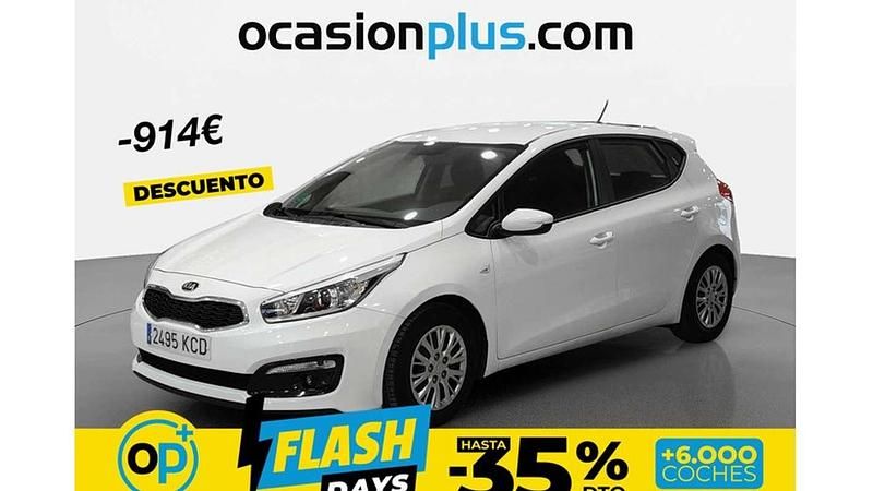 Usado Kia Ceed GT 90 CV (66 kW) 2017 Blanco Utilitario
