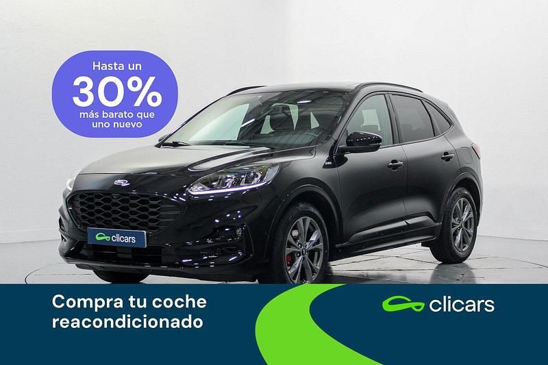 Negro Usado 2021 Ford Kuga ST-Line SUV | 20.990 € (Caro) - Imagen 1/4