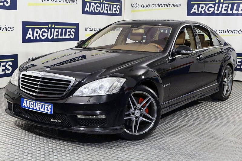 Negro Usado 2008 Mercedes S500 AMG Berlina | 18.950 € (Caro) - Imagen 1/4
