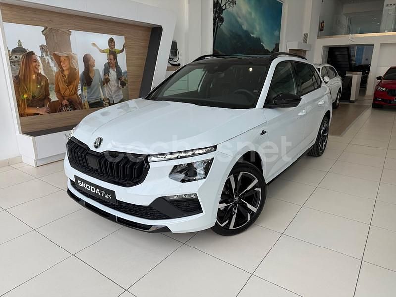 Blanco Usado 2025 Skoda Kamiq Monte Carlo SUV | 28.490 € (Un poco caro) - Imagen 1/4