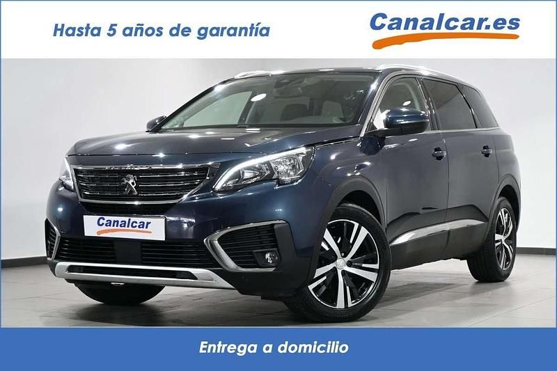 Azul Usado 2018 Peugeot 5008 Allure Monovolumen | 12.871 € (Buen precio) - Imagen 1/4