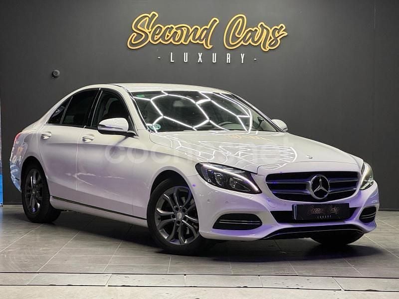 Blanco Usado 2014 Mercedes C220 Exclusive Berlina | 15.990 € (Un poco caro) - Imagen 1/4