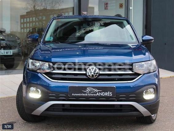 Usado VW T-Cross Advance 95 CV (69 kW) 2021 Azul SUV