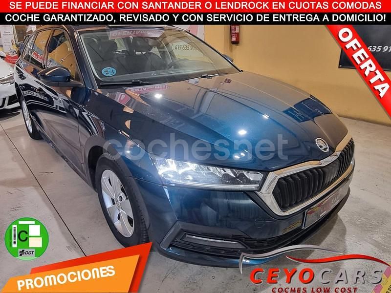 Azul Usado 2022 Skoda Octavia Active Familiar | 13.900 € (Precio justo) - Imagen 1/3