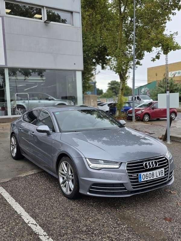 Usado Audi A7 Sportback 218 CV (160 kW) 2016 Gris / plata Utilitario