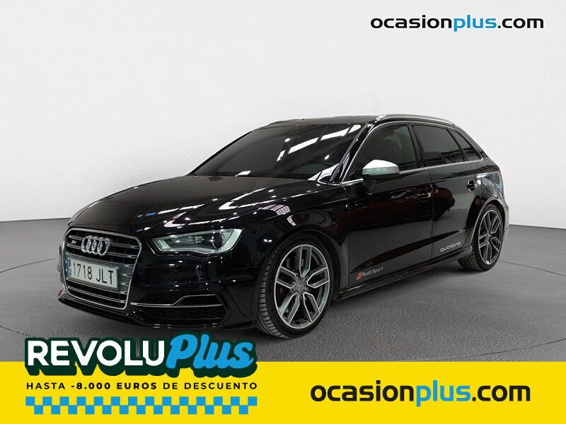 Negro Usado 2015 Audi A3 S-Line | 26.300 € (Precio justo) - Imagen 1/4