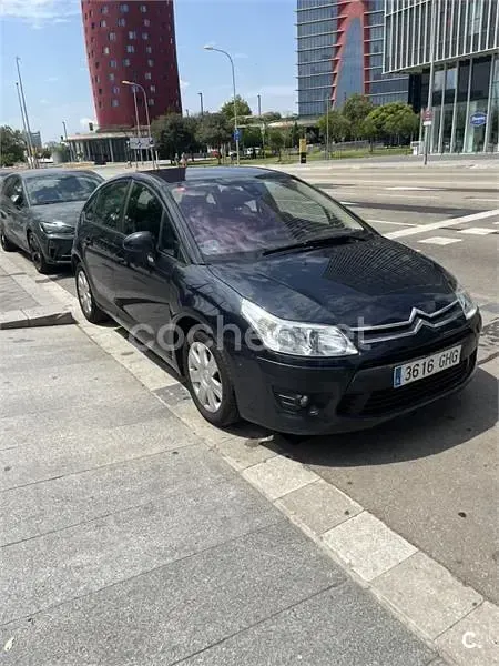 Usado Citroën C4 120 CV (88 kW) 2008 Gris / plata Berlina