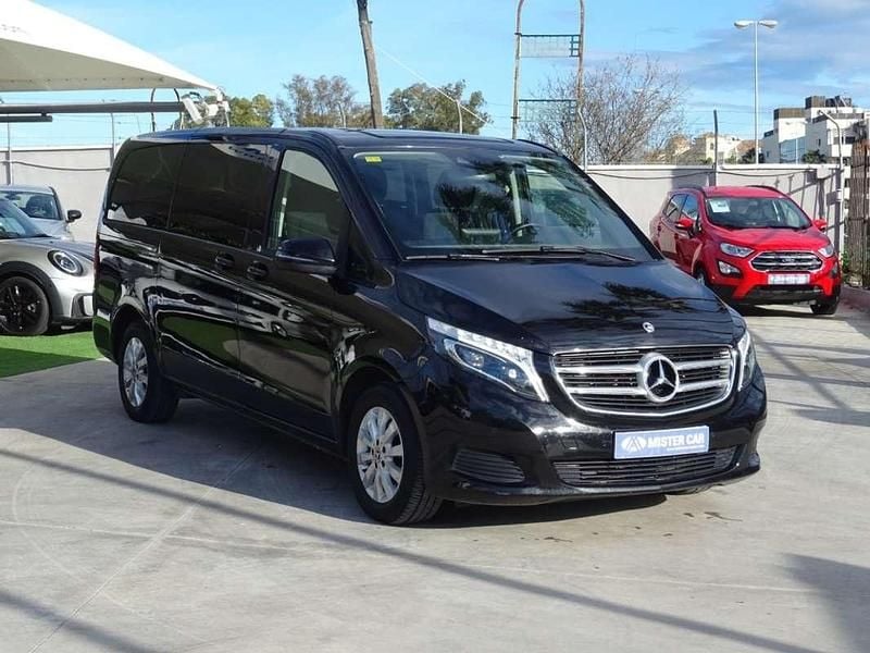 Usado Mercedes V220 Avantgarde 163 CV (119 kW) 2019 Negro Monovolumen