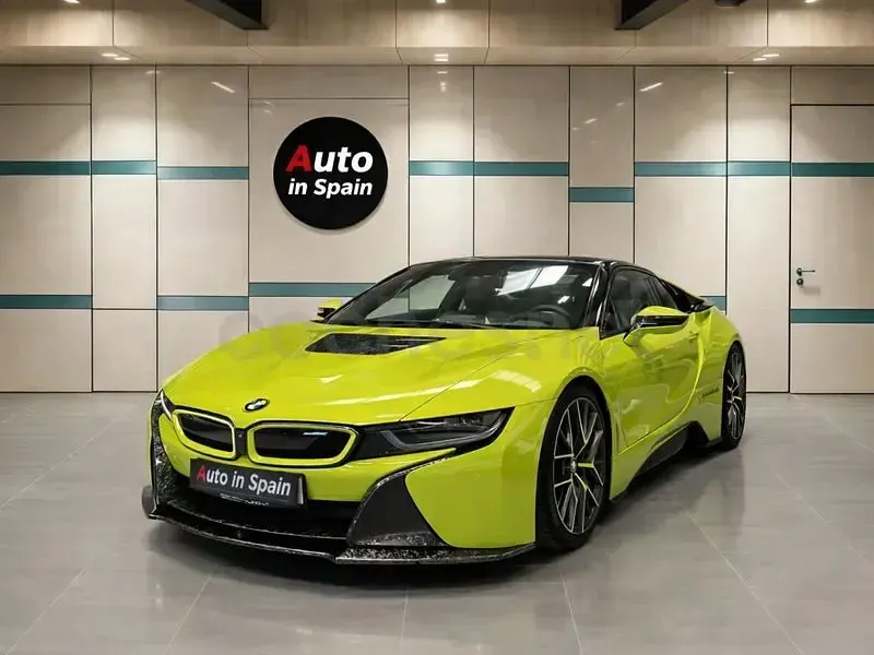 Usado BMW i8 374 CV (275 kW) 2019 Verde Descapotable