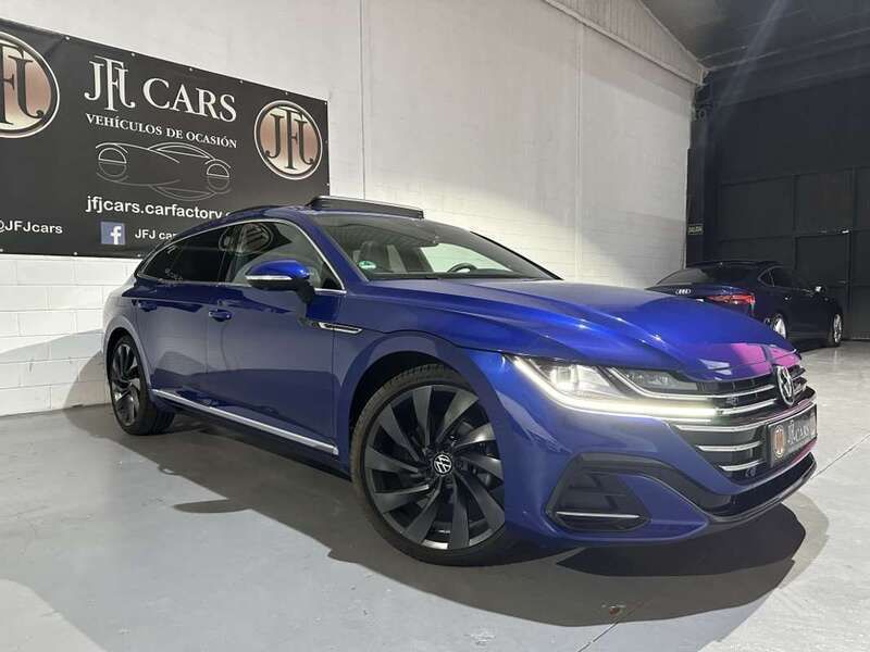 Azul Usado 2022 VW Arteon R-line Familiar | 37.490 € (Precio justo) - Imagen 1/4