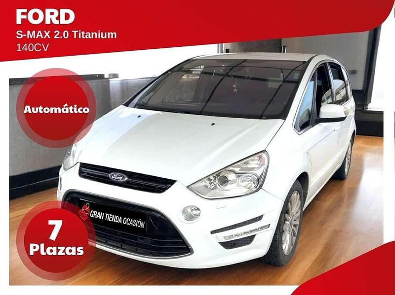 Usado Ford S-MAX Titanium 140 CV (102 kW) 2013 Blanco Monovolumen