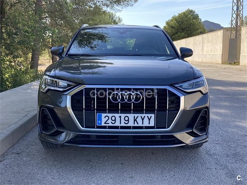Usado Audi Q3 S-Line 150 CV (110 kW) 2019 Gris / plata SUV