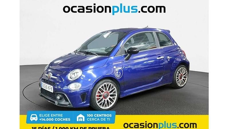 Azul Usado 2017 Abarth 595 Utilitario | 13.200 € (Precio justo) - Imagen 1/4