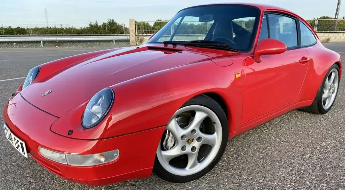 Usado Porsche 993 286 CV (210 kW) 1995 Rojo Coupe