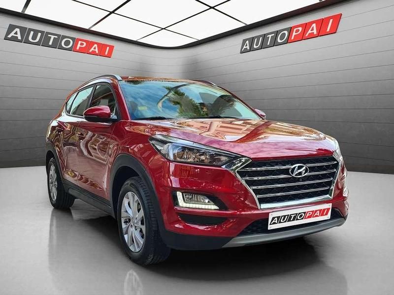 Usado Hyundai Tucson 116 CV (85 kW) 2020 Burdeos SUV