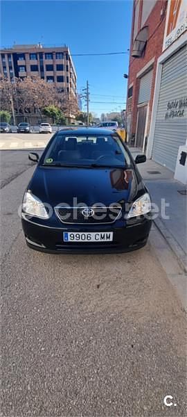 Usado Toyota Corolla Sol 110 CV (80 kW) 2003 Negro Berlina
