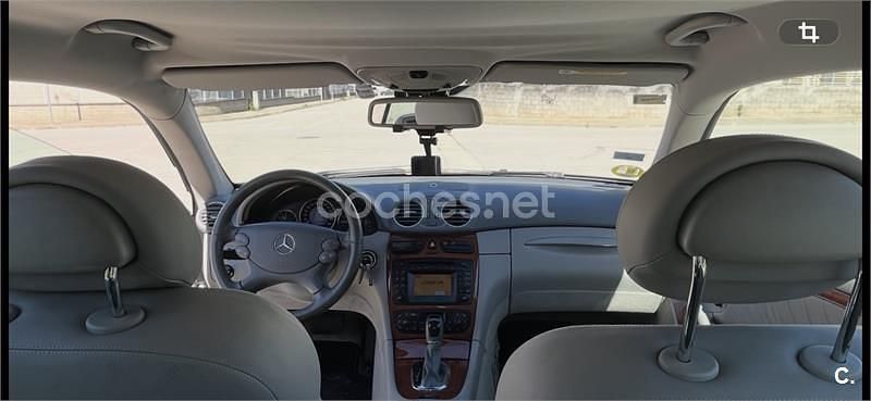 Usado Mercedes CLK500 Elegance 306 CV (225 kW) 2004 Azul Coupe