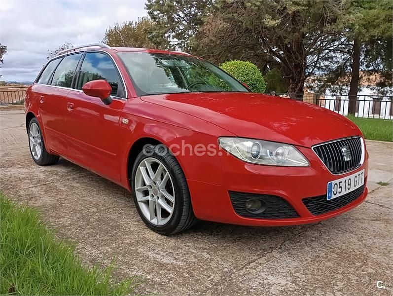 Rojo Usado 2010 Seat Exeo Style Familiar | 7950 € (Precio justo) - Imagen 1/4