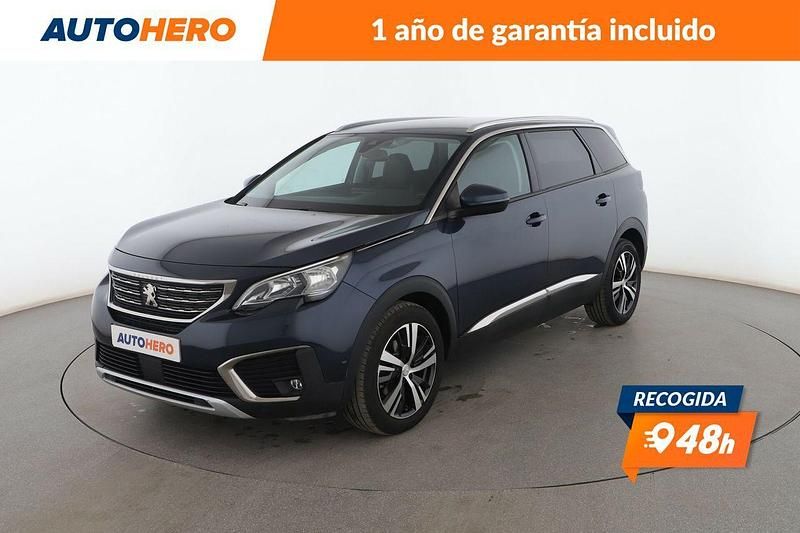 Azul Usado 2018 Peugeot 5008 Allure Monovolumen | 17.899 € (Precio justo) - Imagen 1/3