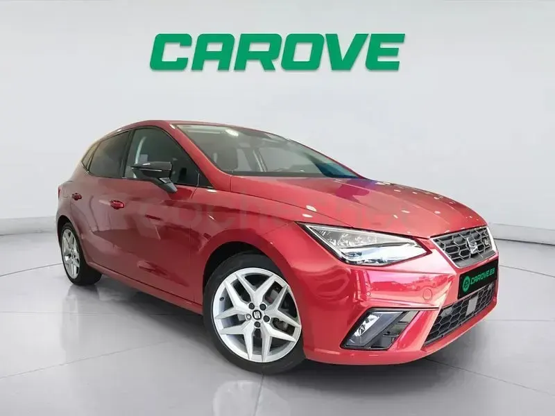 Usado Seat Ibiza FR 115 CV (84 kW) 2017 Rojo Berlina