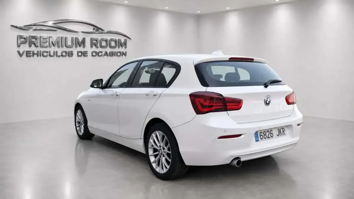 Usado BMW 118 150 CV (110 kW) 2016 Blanco Utilitario
