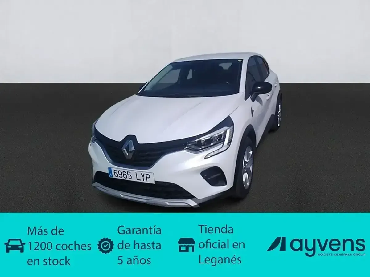 Usado Renault Captur Intens 140 CV (102 kW) 2022 Blanco SUV