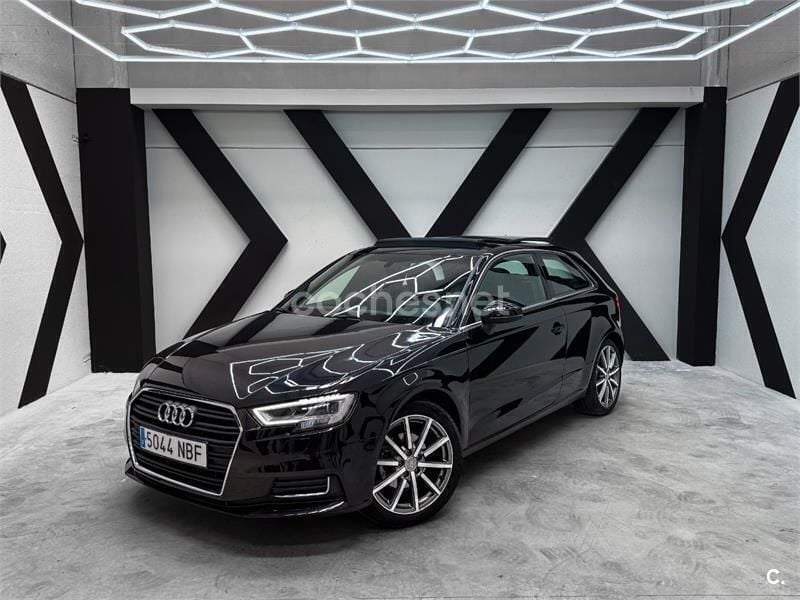 Negro Usado 2017 Audi A3 S-Line Berlina | 17.190 € (Super precio) - Imagen 1/4