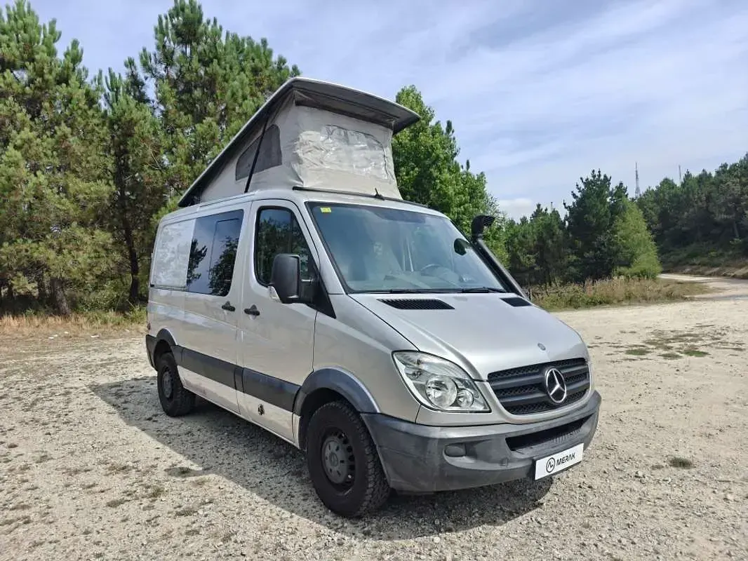 Usado Mercedes Sprinter 95 CV (69 kW) 2013 Plateado Van