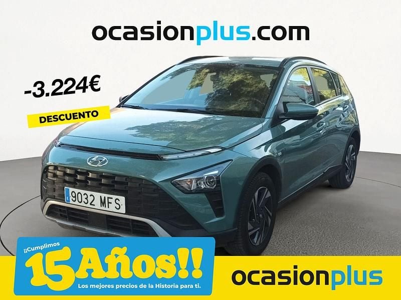 Verde Usado 2023 Hyundai Bayon SUV | 13.990 € (Precio justo) - Imagen 1/4