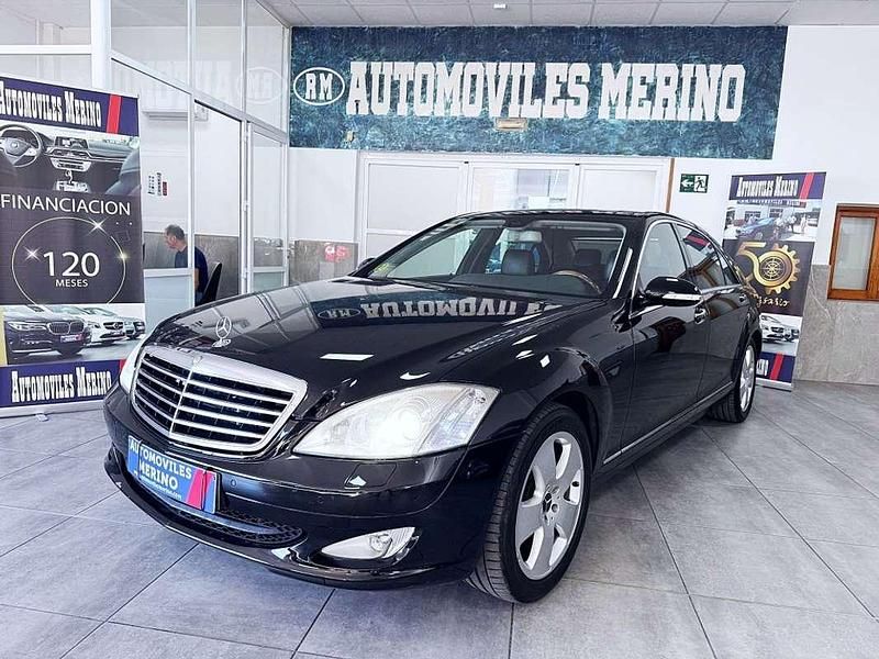 Negro Usado 2009 Mercedes S320 Berlina | 12.000 € (Precio justo) - Imagen 1/4