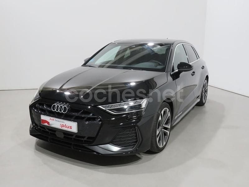 Negro Usado 2024 Audi A3 Berlina | 33.900 € (Precio justo) - Imagen 1/4