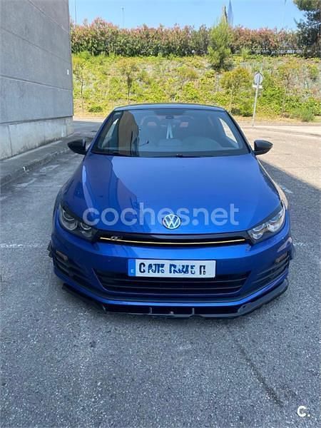Azul Usado 2015 VW Scirocco R-line Coupe | 16.750 € (Precio justo) - Imagen 1/4
