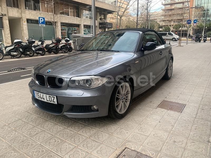 Gris Usado 2012 BMW 118 Cabriolet Descapotable | 11.990 € (Un poco caro) - Imagen 1/4