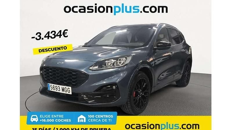 Azul Usado 2023 Ford Kuga ST-Line X SUV | 20.355 € (Super precio) - Imagen 1/4