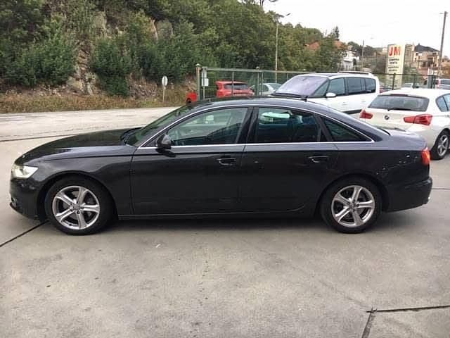 Usado Audi A6 204 CV (150 kW) 2014 Negro Berlina