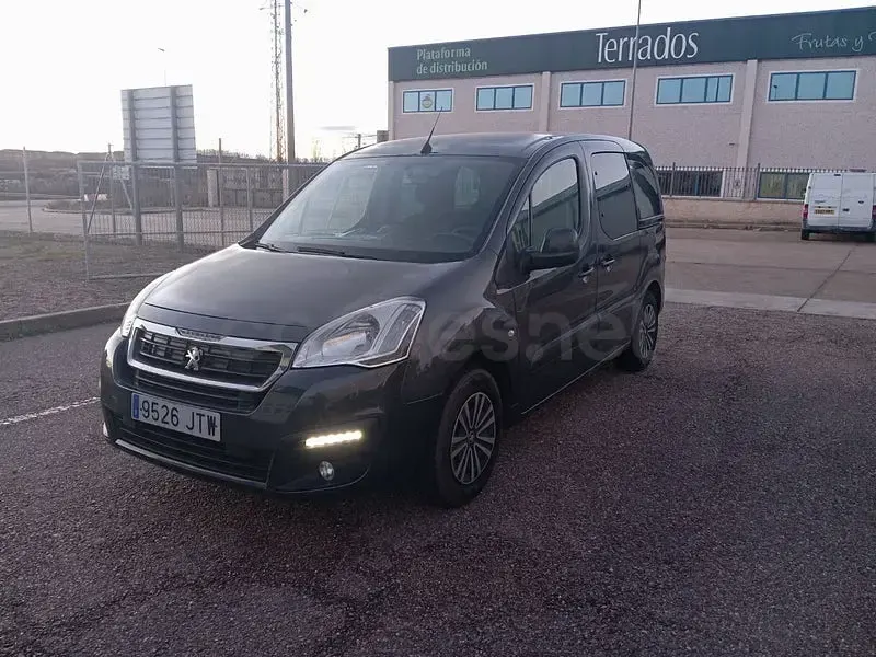 Usado Peugeot Partner Tepee Active 100 CV (73 kW) 2016 Azul Monovolumen