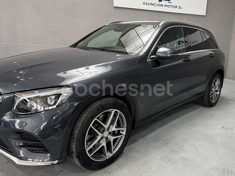 Usado Mercedes GLC220 170 CV (125 kW) 2015 Negro SUV