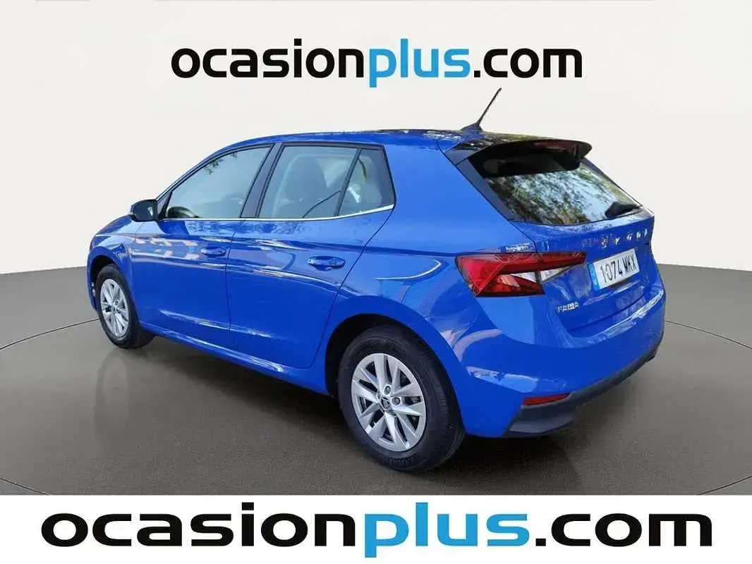 Usado Skoda Fabia Ambition 80 CV (58 kW) 2023 Azul Utilitario
