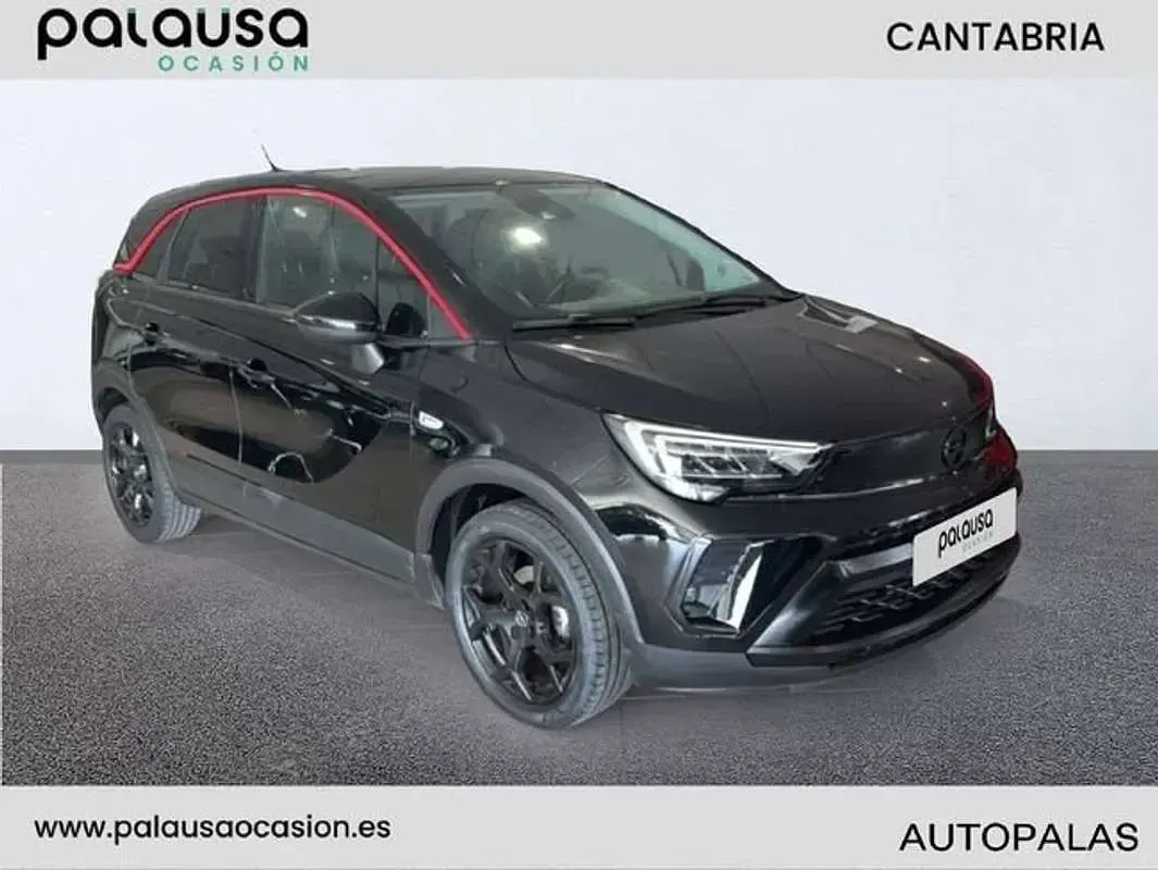 Usado Opel Crossland GS Line 110 CV (80 kW) 2022 Negro SUV