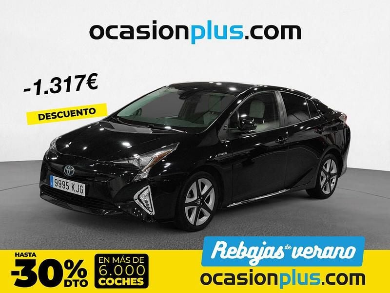 Negro Usado 2018 Toyota Prius Utilitario | 14.490 € (Buen precio) - Imagen 1/4