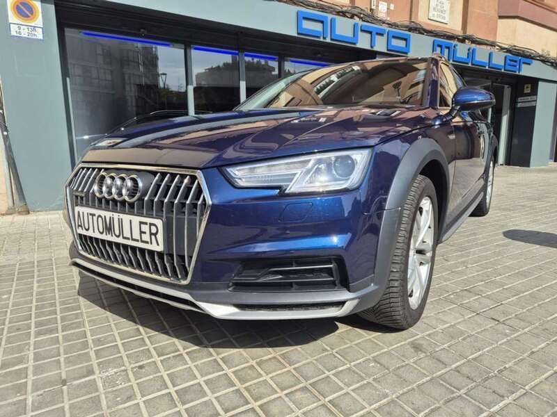 Azul Usado 2017 Audi A4 Allroad Familiar | 25.990 € (Precio justo) - Imagen 1/4