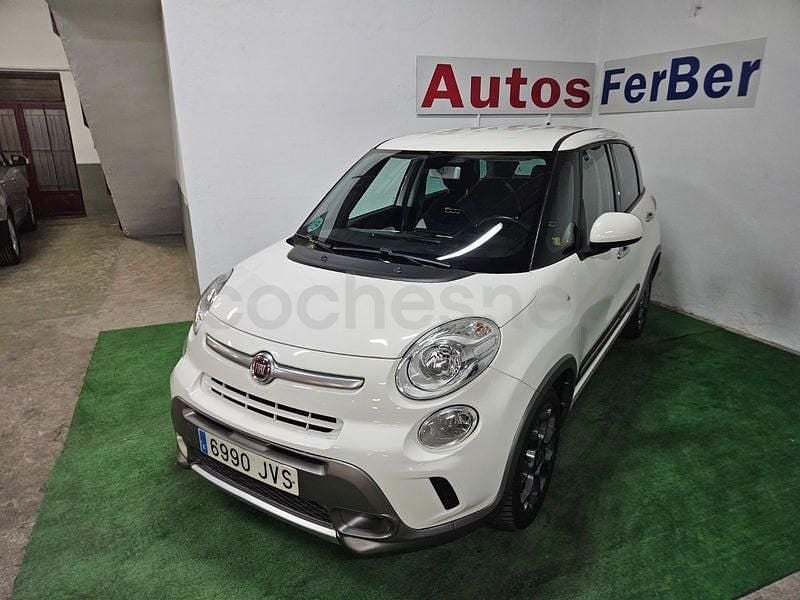 Usado Fiat 500L Trekking 95 CV (69 kW) 2017 Blanco Monovolumen