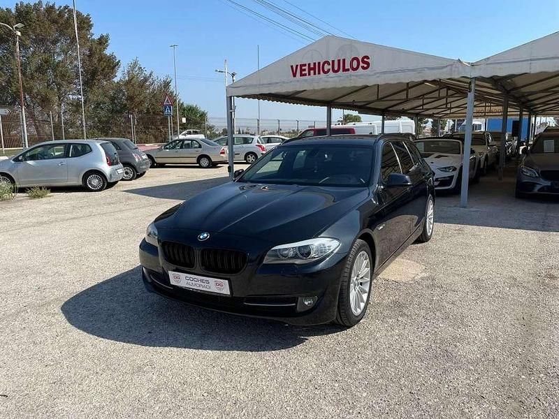 Negro Usado 2011 BMW 520 Familiar | 12.990 € (Caro) - Imagen 1/4