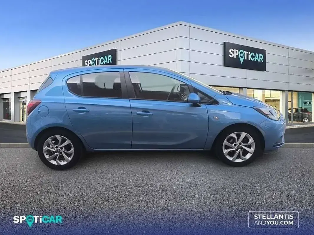 Usado Opel Corsa S 90 CV (66 kW) 2019 Azul Utilitario