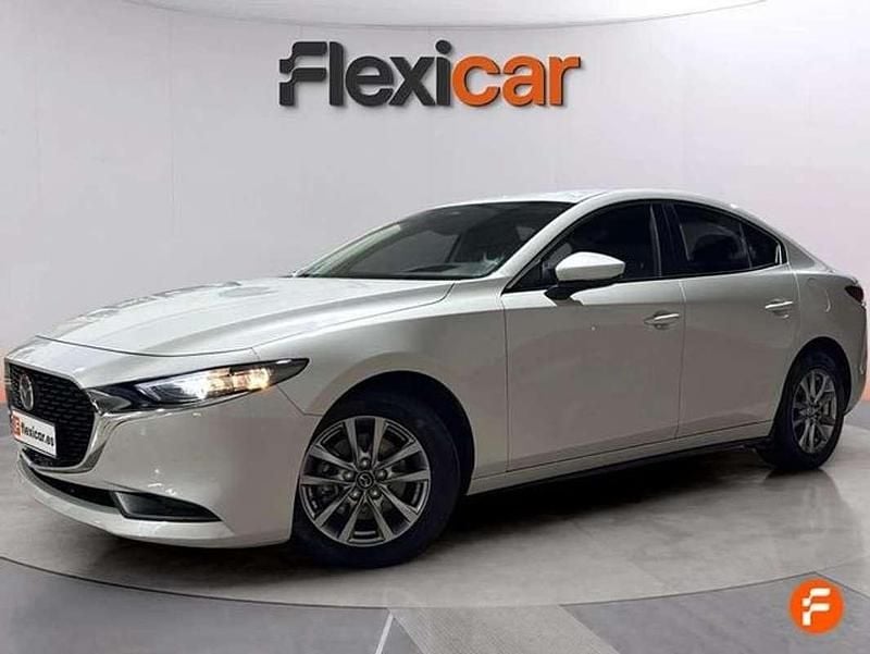 Usado Mazda 3 Prime-Line 140 CV (102 kW) 2025 Blanco Berlina
