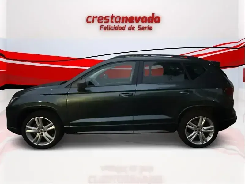 Usado Seat Ateca FR 150 CV (110 kW) 2021 Verde SUV