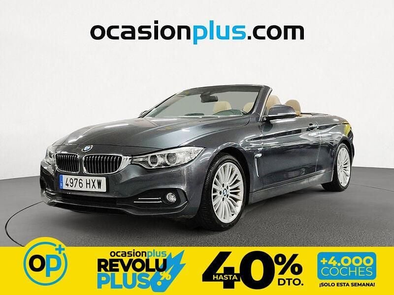 Usado BMW 420 184 CV (135 kW) 2014 Gris Descapotable