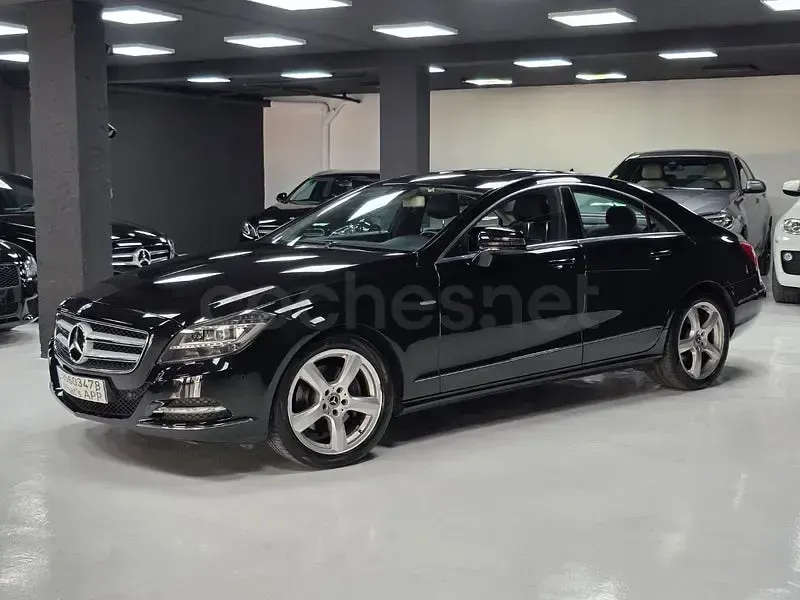 Usado Mercedes CLS350 265 CV (194 kW) 2012 Negro Coupe